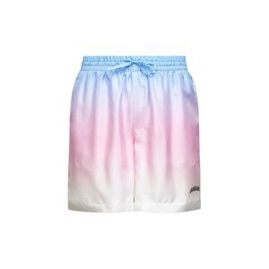 Casablanca Men Printed Silk Twill Volcano Gradient Shorts